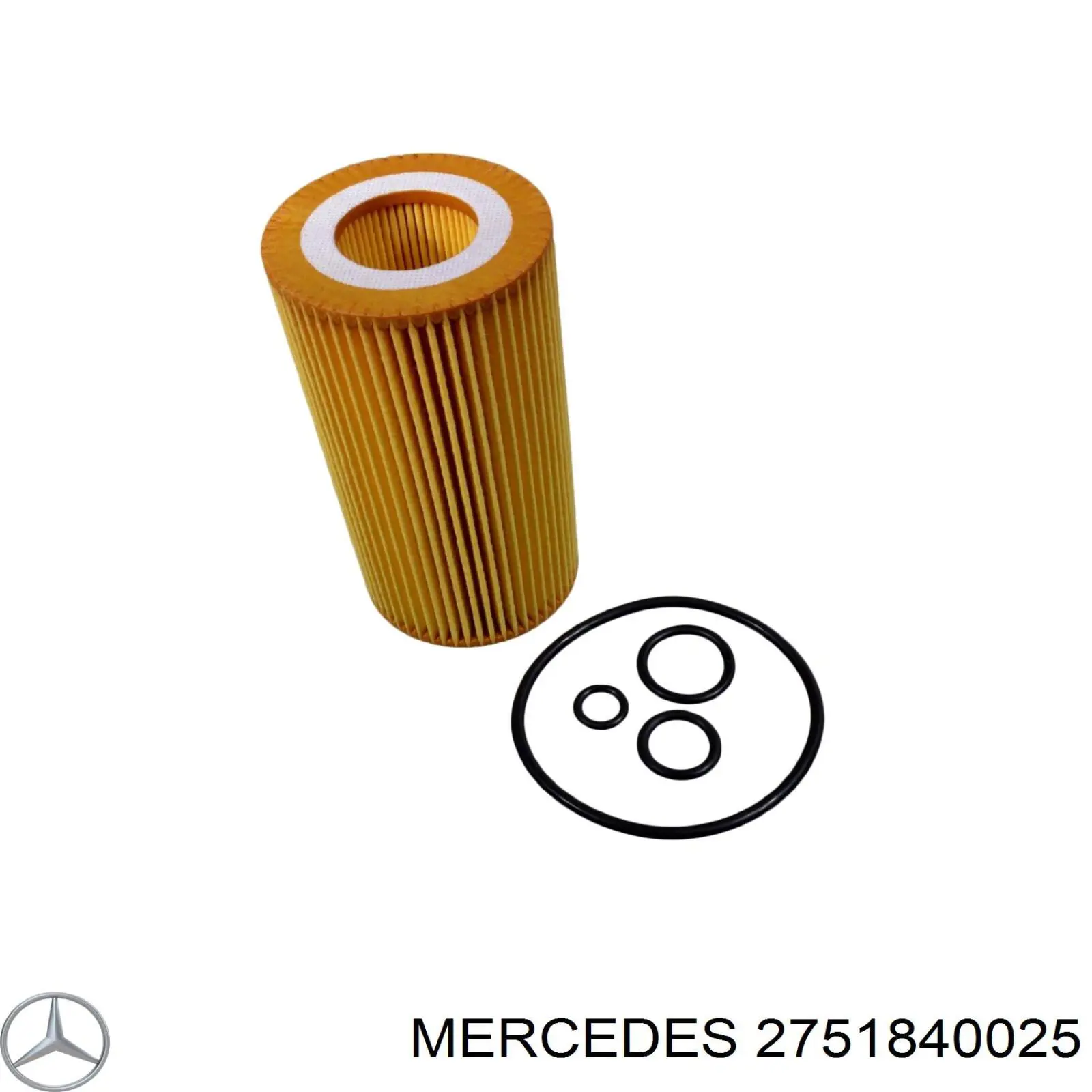 Фільтр масляний 2751840025 Mercedes