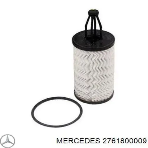 2761800009 Mercedes фільтр масляний
