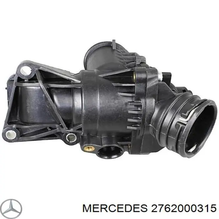 Корпус термостата на Mercedes ML/GLE (W166)