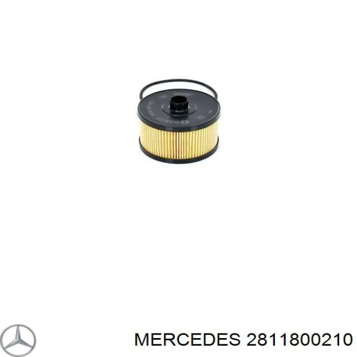 2811800210 Mercedes фільтр масляний