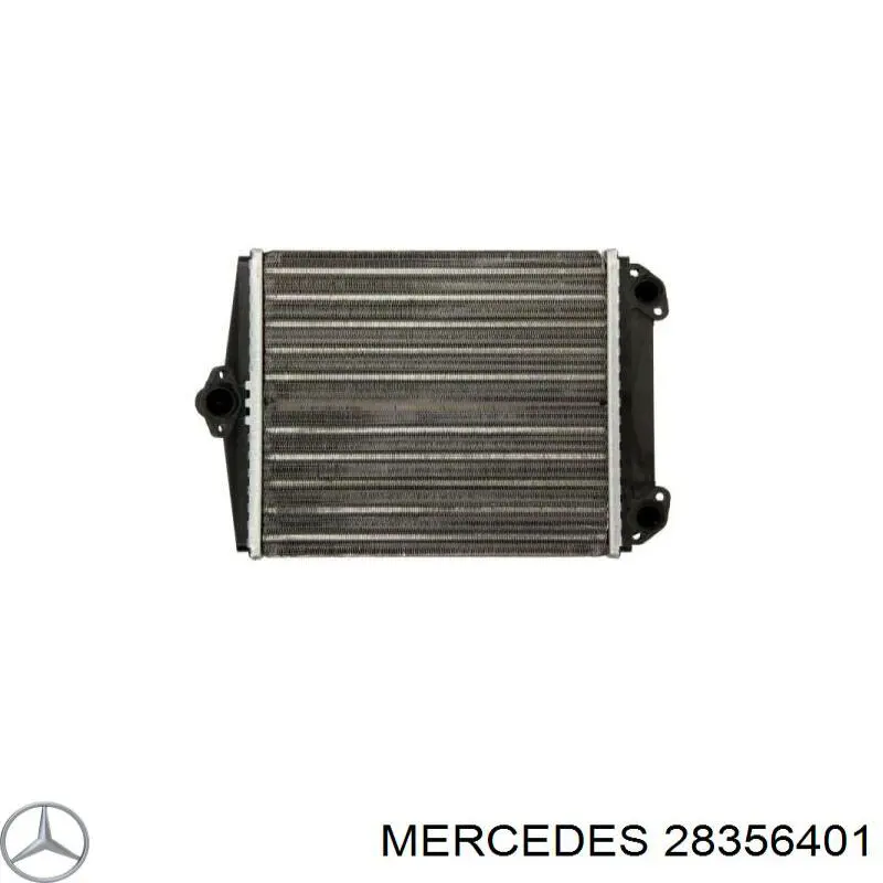 Радіатор пічки (обігрівача) Mercedes 28356401 ціна, від 157.19 USD