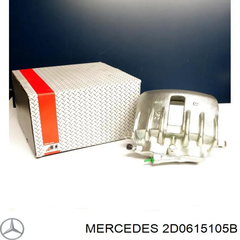 Супорт гальмівний передній лівий Mercedes 2D0615105B ціна, від 52.31 USD
