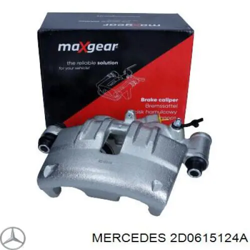 2D0615124A Mercedes Супорт гальмівний передній правий