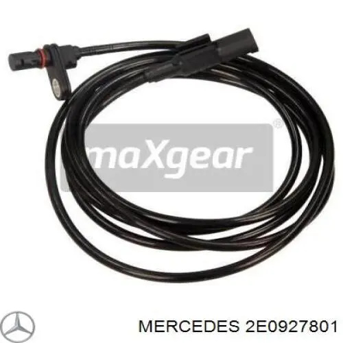 Купити 2E0927801 Mercedes Датчик АБС (ABS) задній, лівий