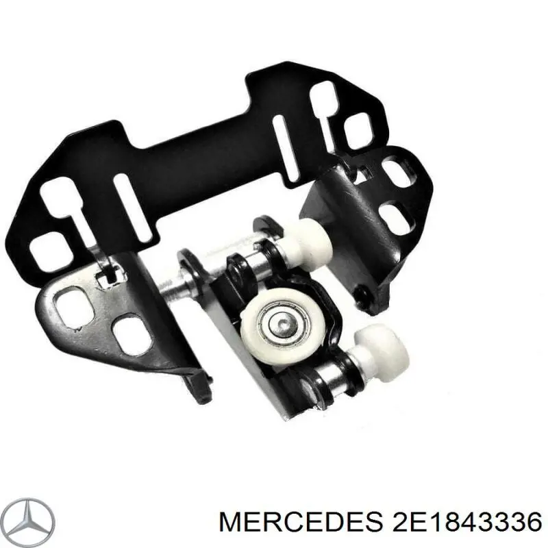 Ролик двері бічної/зсувної, правий центральний Mercedes 2E1843336