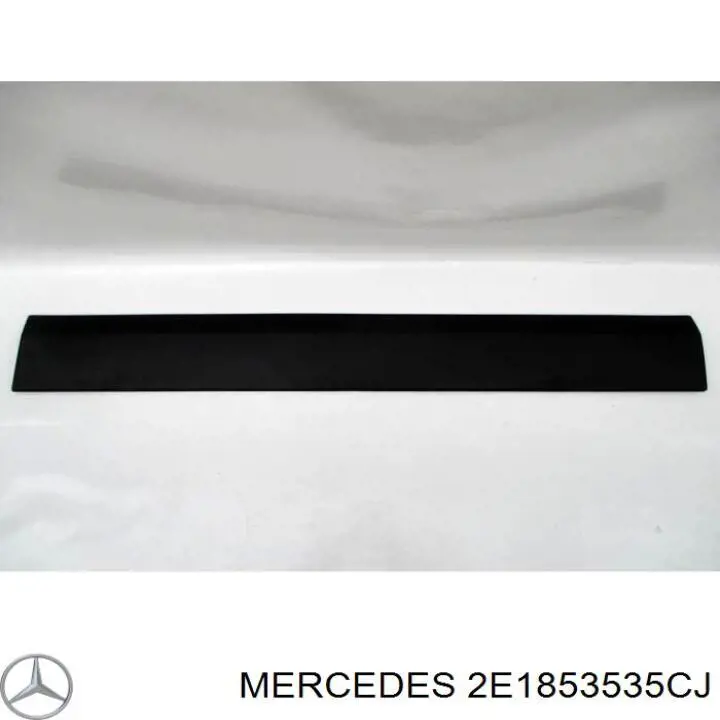 2E1853535CJ Mercedes накладка стійки кузова зовнішня, передня ліва
