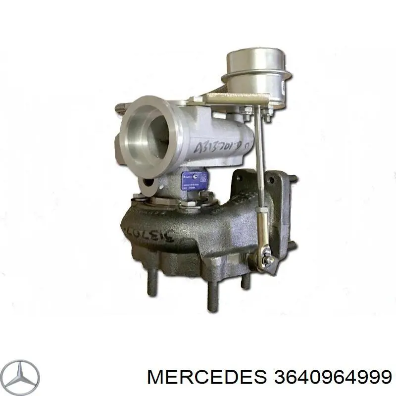 Турбіна Mercedes A364096599980 ціна, від 795.92 USD