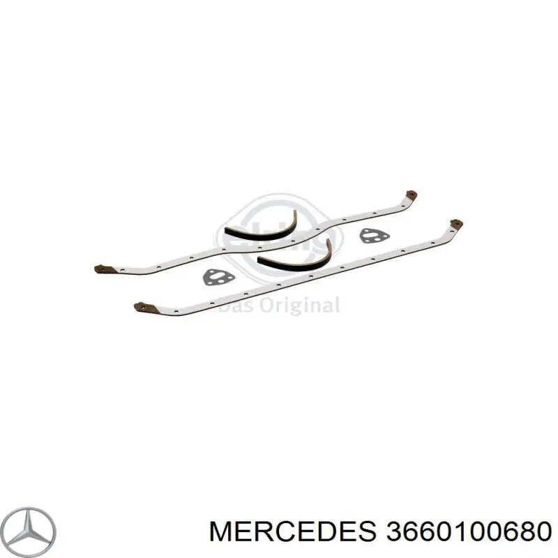 A3660100680 Mercedes прокладка піддону картера двигуна