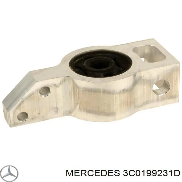 Сайлентблок переднього нижнього важеля 3C0199231D Mercedes