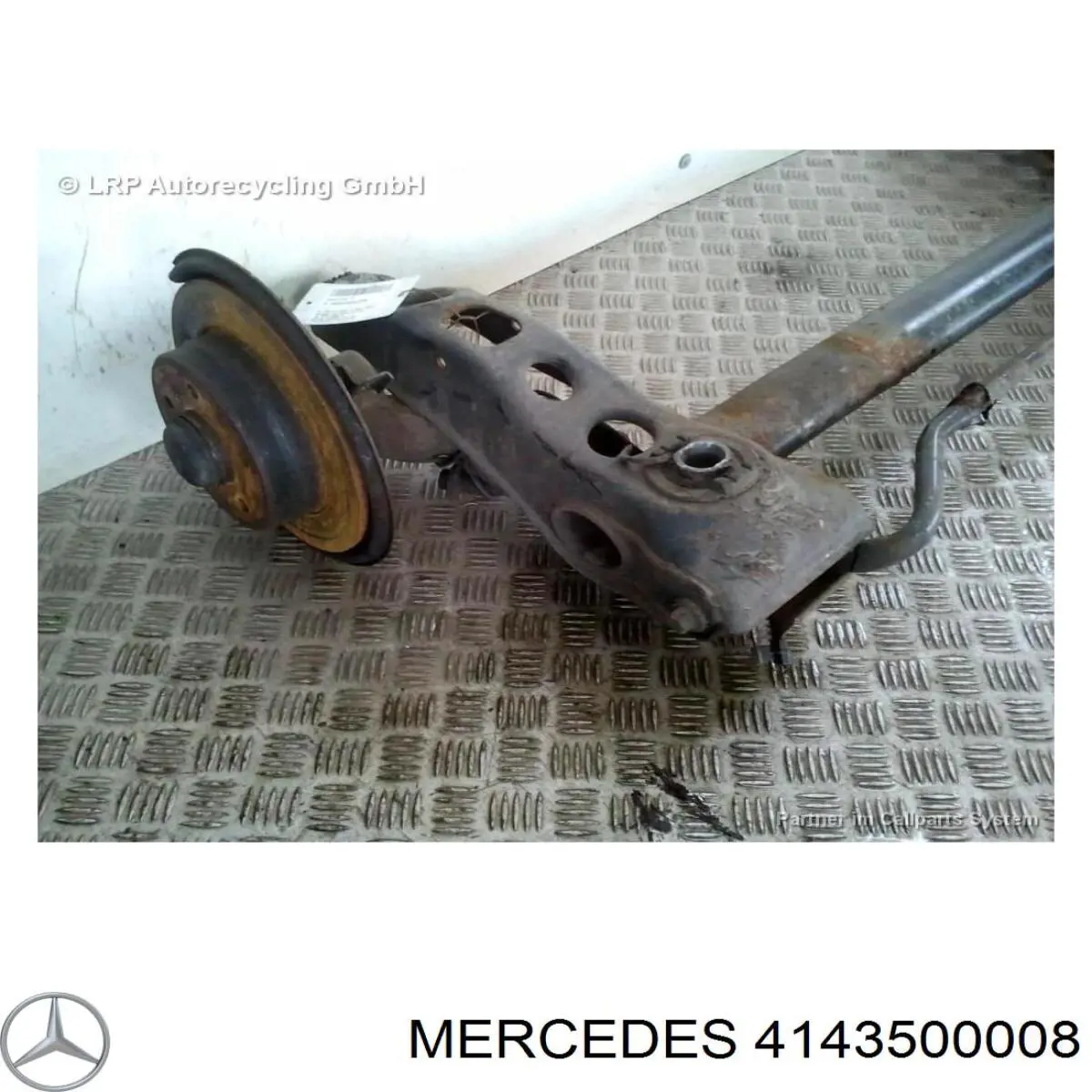 Купити A4143500008 Mercedes Балка задньої підвіски, підрамник