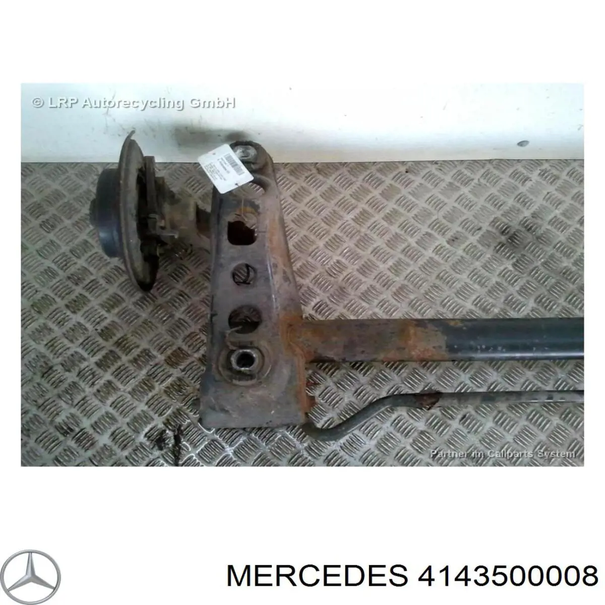 Балка задньої підвіски поперечна Mercedes A4143500008 ціна, від 234.03 USD
