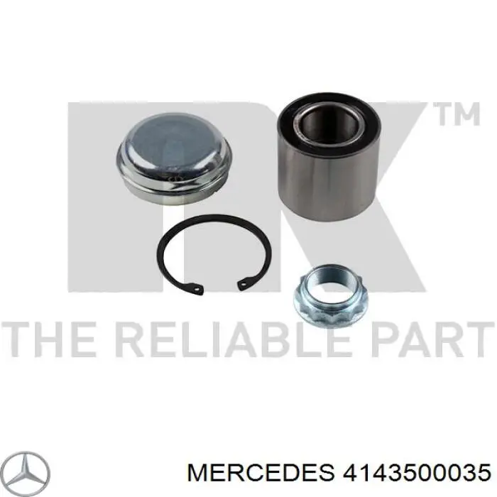 Купити Задня маточина Mercedes Vaneo  414