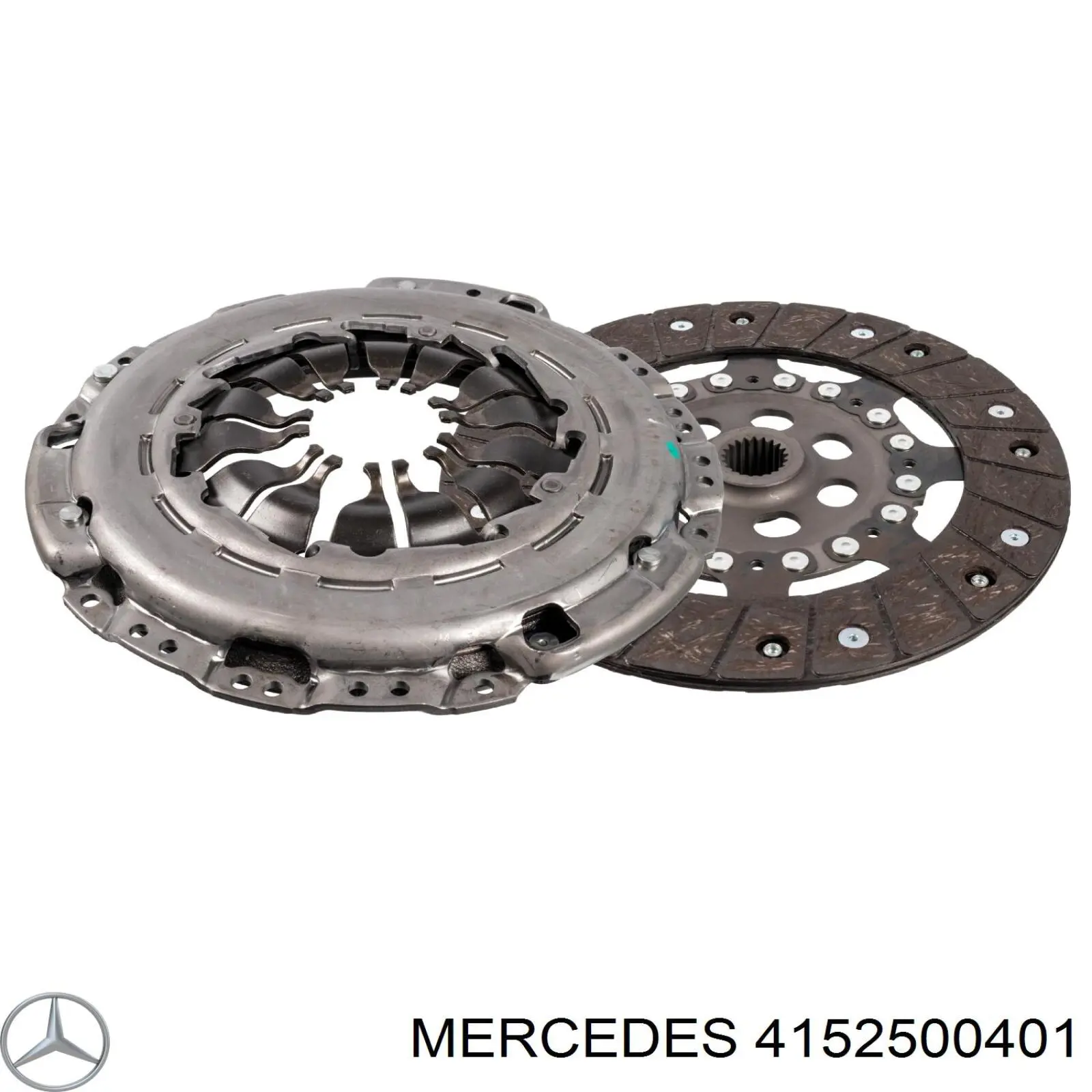 Комплект зчеплення (3 частини) 4152500401 Mercedes