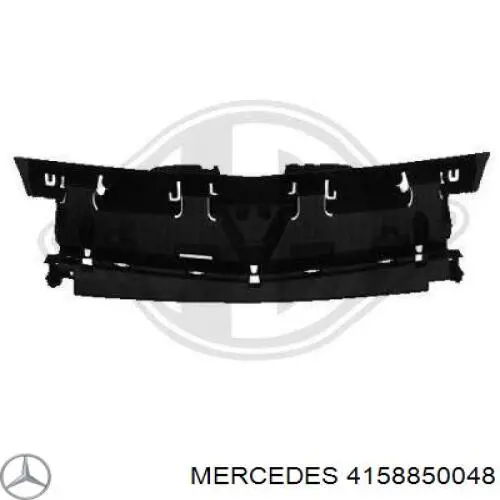 4158850700 Mercedes супорт радіатора в зборі/монтажна панель кріплення фар