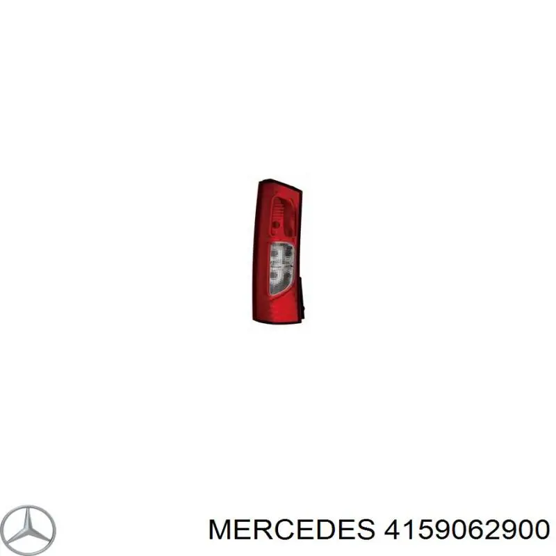 Ліхтар задній лівий Mercedes A4159062900 ціна, від 39.33 USD