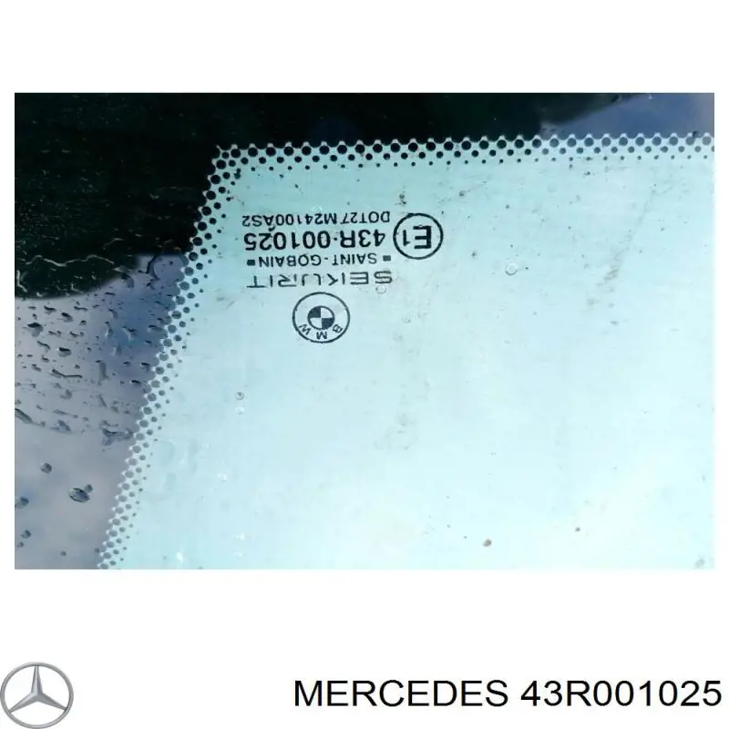 43R001025 Mercedes Диски колісні литі (легкосплавні, титанові)