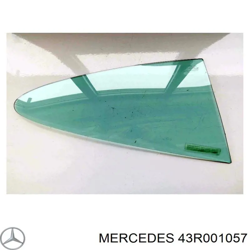 Скло автомобільне заднє Mercedes 43R001057 ціна, від 12.67 USD