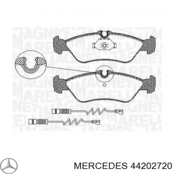 Купити 44202720 Mercedes Задні колодки