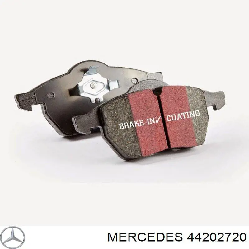 Задні гальмівні колодки Mercedes 44202720 ціна, від 21.65 USD
