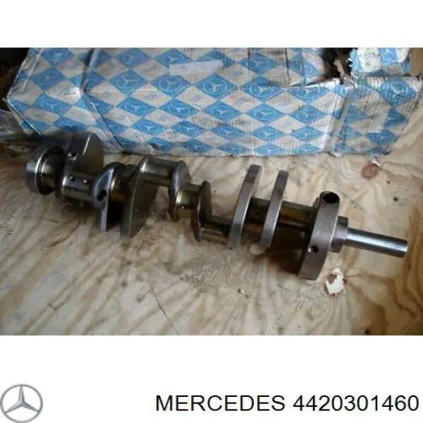 A4420301460 Mercedes вкладиші колінвалу, шатунні, комплект, 4-й ремонт (+1,00)