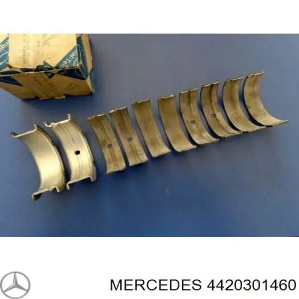A4420301460 Mercedes Підшипник коленвала, шатунний, комплект, 4-й ремонт (+1,00)