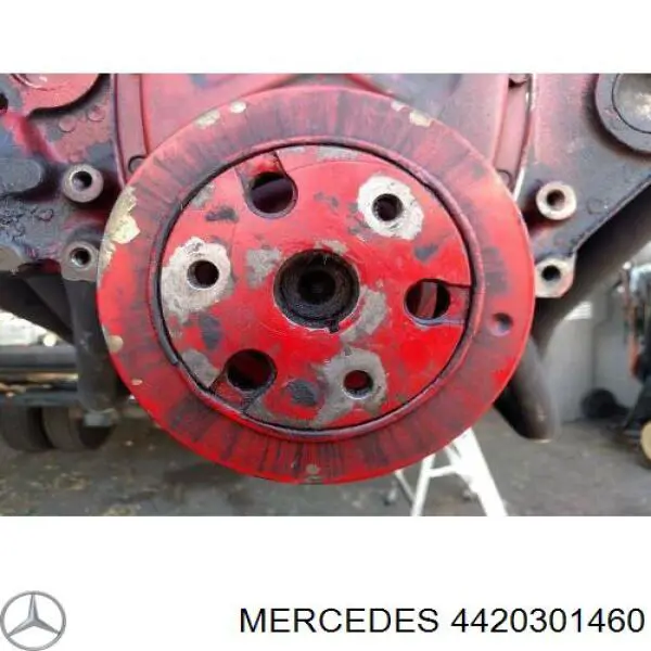 Вкладиші колінвалу, шатунні, комплект, 4-й ремонт (+1,00) Mercedes A4420301460 ціна, від  USD
