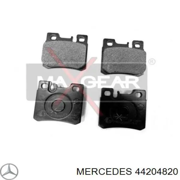 Колодки гальмові задні, дискові 44204820 Mercedes