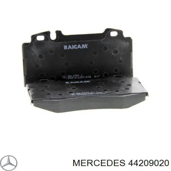 Передні тормозні колодки 44209020 Mercedes