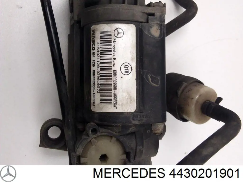 Компресор пневмопідкачкою (амортизаторів) Mercedes 4430201901 ціна, від 228.04 USD