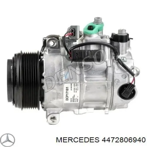 Компресор кондиціонера на Mercedes ML/GLE (W166)