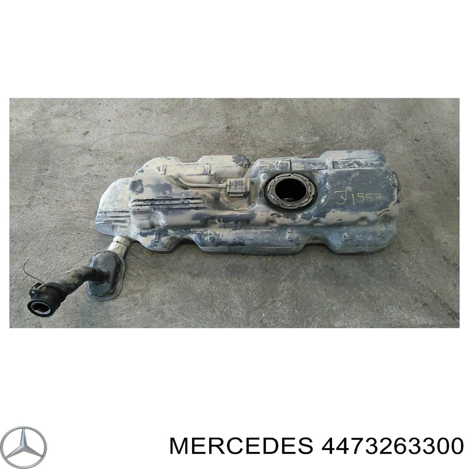 Амортизатор задній A4473261500 Mercedes