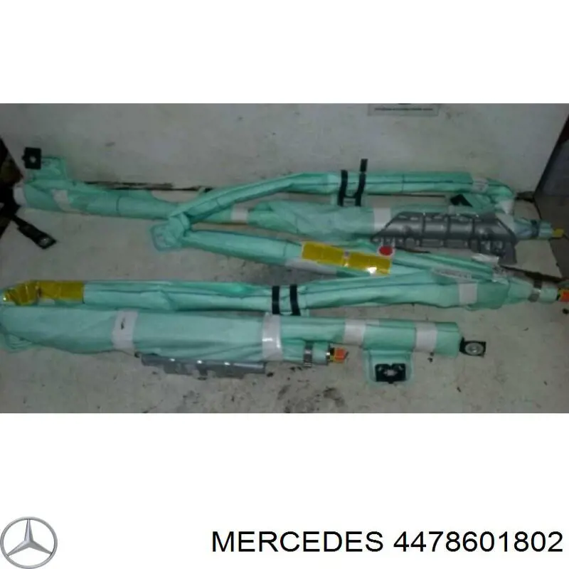 A4478601802 Mercedes Подушка безпеки, шторка бічна, права, AIRBAG