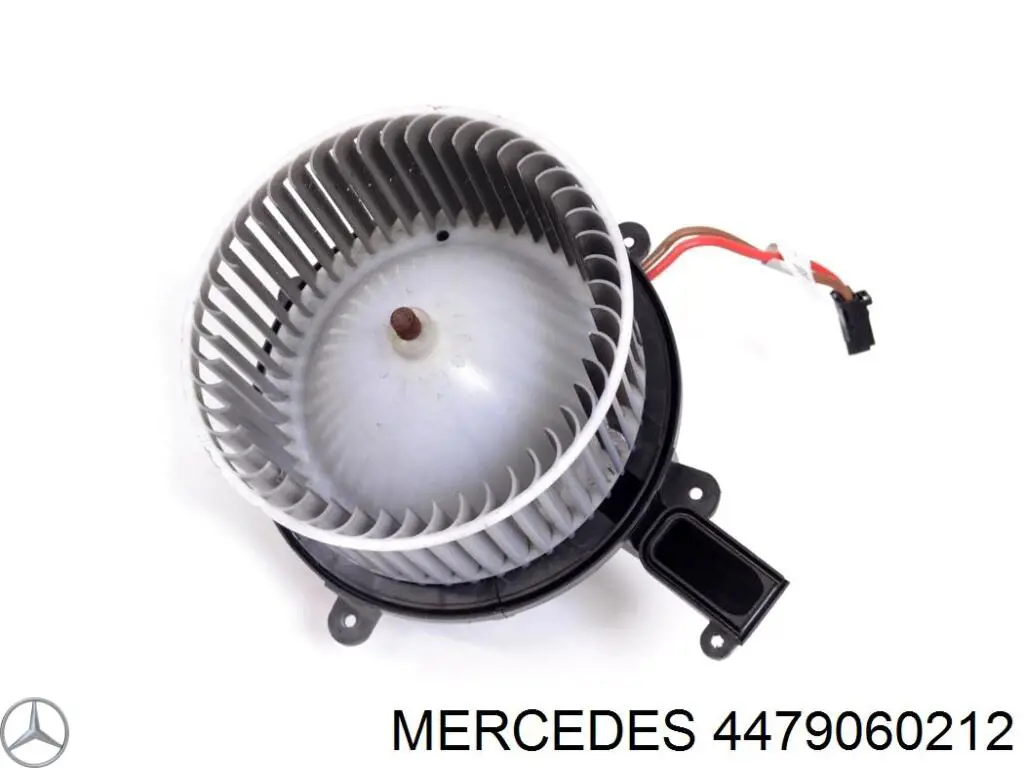Купити A4479060212 Mercedes Дифузор радіатора охолодження, в зборі з двигуном і крильчаткою