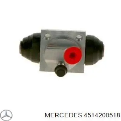 Купити 0012172V001000000 Mercedes Циліндр гальмівний колісний/робітник, задній