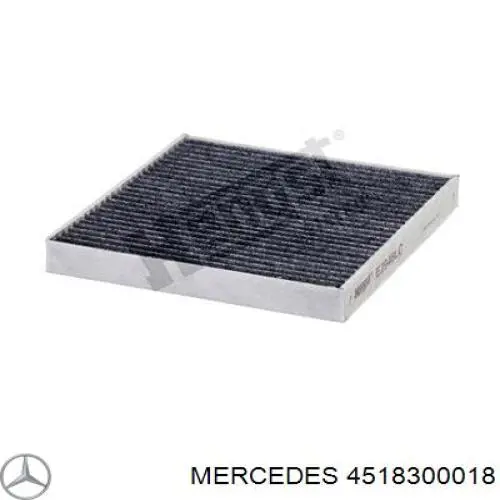 4518300018 Mercedes фільтр салону