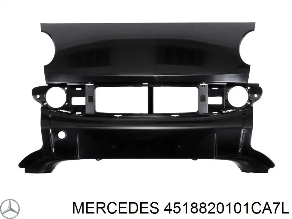 Купити A4518820101C7L Mercedes Бампер задній, ліва частина