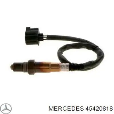 45420818 Mercedes лямбда-зонд, датчик кисню після каталізатора, лівий