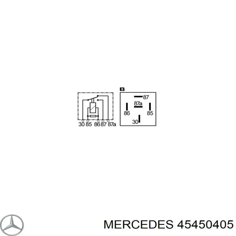 Купити 45450405 Mercedes Реле електричне багатофункціональне