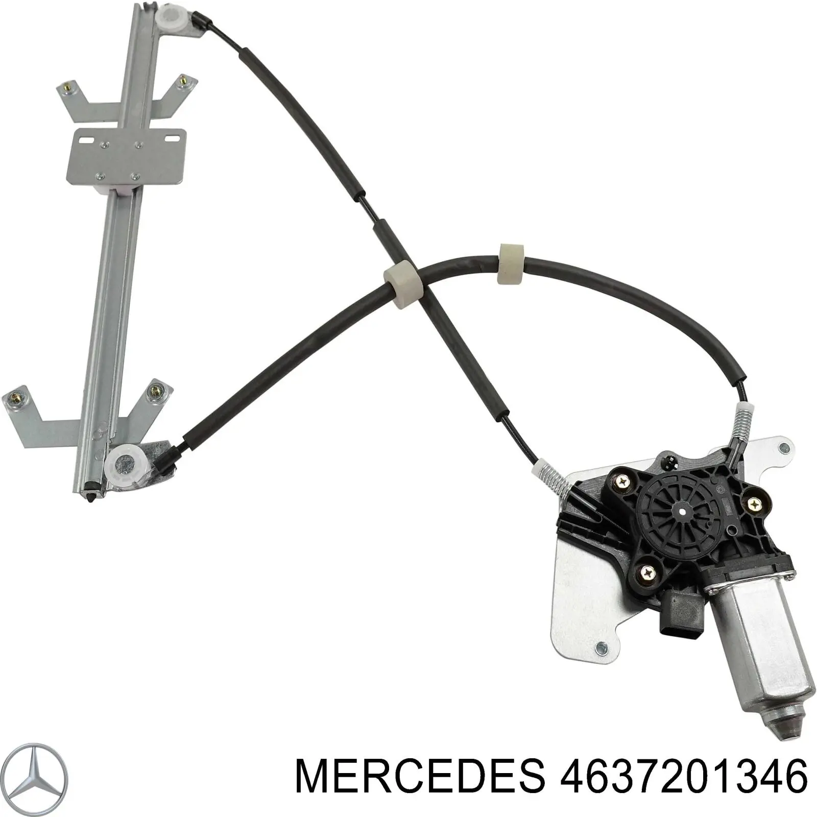 4637201346 Mercedes механізм склопідіймача двері передньої, лівої
