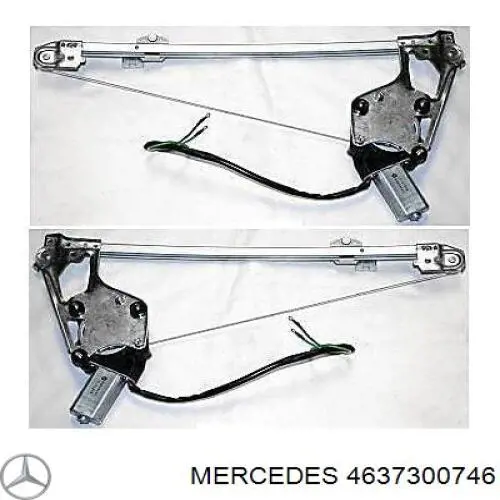 Механізм стеклопод'емника двері задньої, лівої Mercedes A4637300146 ціна, від 213.33 USD
