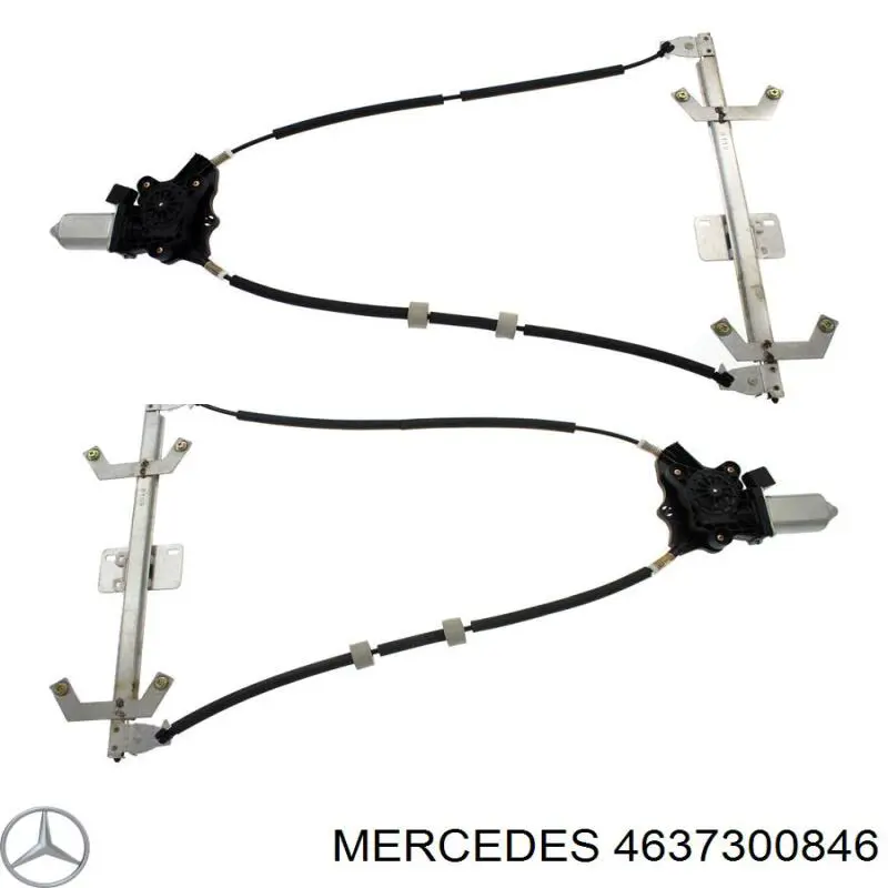 Механізм склопідйомника двері задньої, правої Mercedes A4637300246 ціна, від 199.11 USD