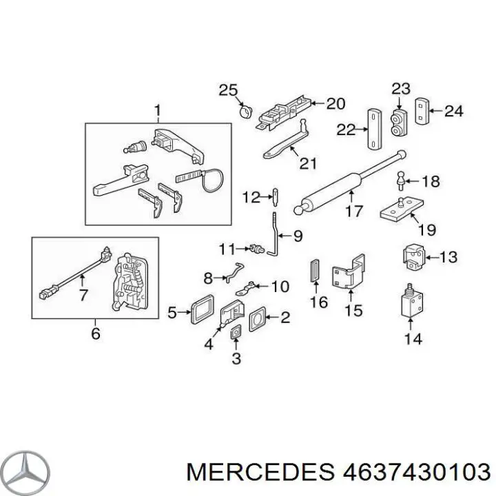 A4637430103 Mercedes 