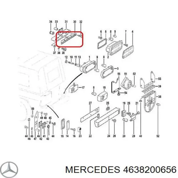 Купити A4638200656 Mercedes 