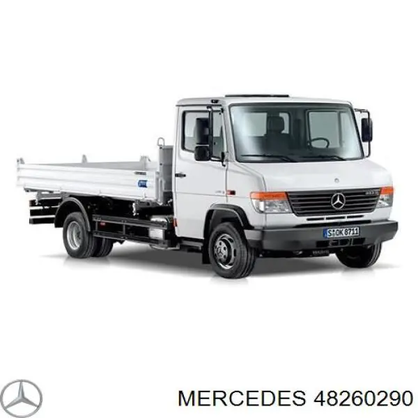  Скло фари лівої MERCEDES BENZ TRUCK Vario 