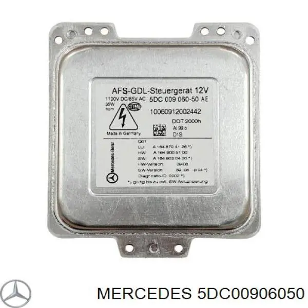  Mercedes 5DC00906050 ціна, від 101.24 USD