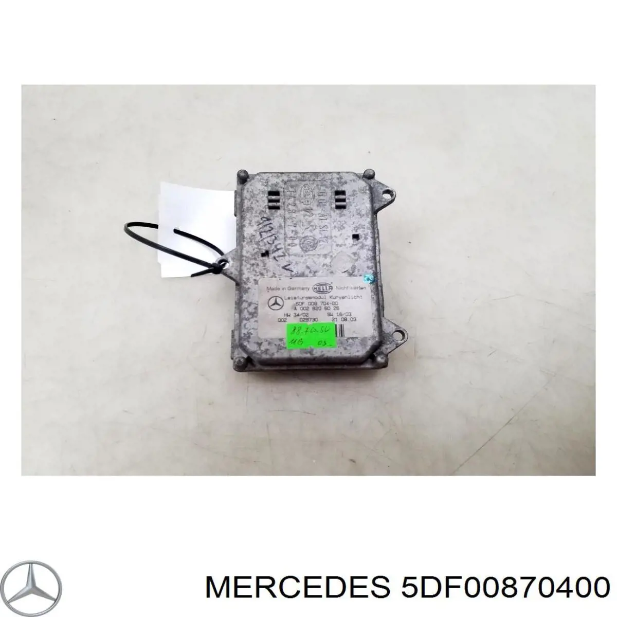  Mercedes 5DF00870400 ціна, від 61.20 USD