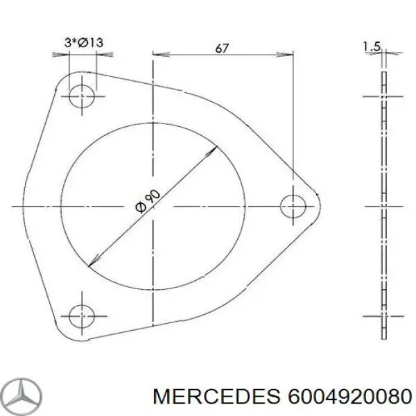  6004920080 Mercedes