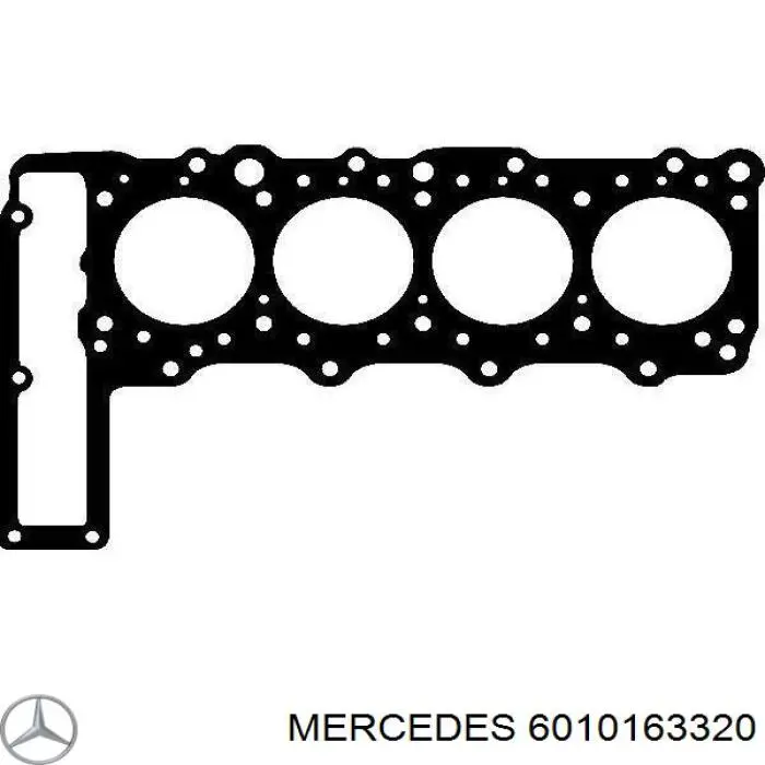 Прокладка головки блока циліндрів (ГБЦ) 6010163320 Mercedes