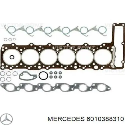 Вкладиші колінвала, шатунні, комплект, стандарт (STD) на Mercedes E-Class (T124)