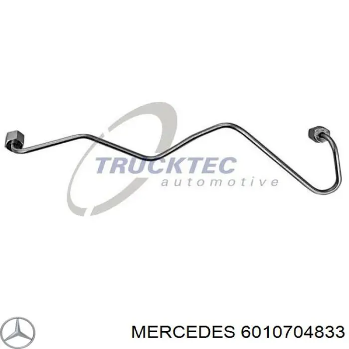 Трубка паливна форсунки 4-го циліндру 6010704833 Mercedes
